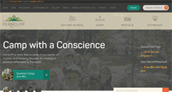 Desktop Screenshot of ferncliff.org